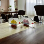 دکوری کشتی داخل بطری 15 سانت