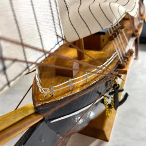 دکوری چوبی طرح کشتی ۶۰ سانتیمتری cutty sark